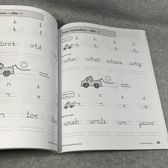 Handwriting Without Tears: Cursive Handwriting Paperback Workbook 2018 Olsen - Picture 6 of 12